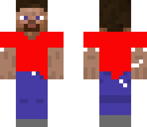 steve in red