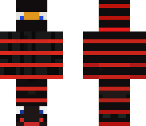 red striped ninja