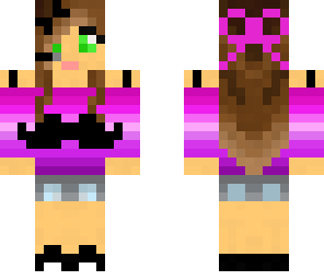 epic mustache girl
