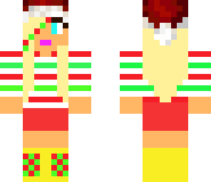 cute santa gir