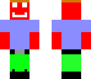 red skined cool guy