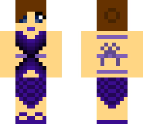 sexy purple swimsuit