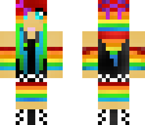 emo rainbow cutie
