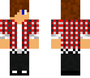teenager with red shirt