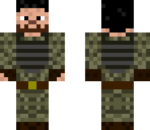 army troop with no helmet