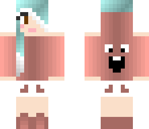 happy creeper girl