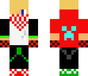 red hoddie bandana man red