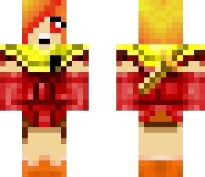 flame warrior girl