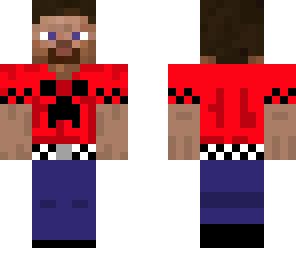 guy with red shirt