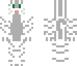 white cat mau