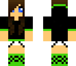 black and green