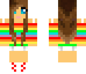 rainbow girl