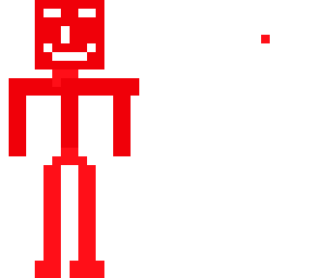 red stickman