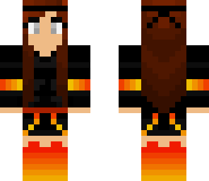 fire ninja girl
