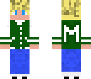 college jacket guy
