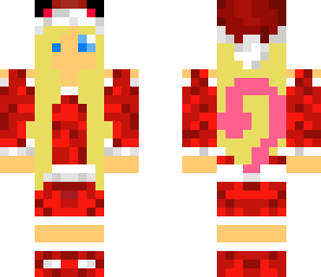 christmas cat girl