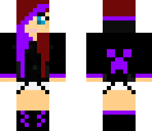 purple creeper girl
