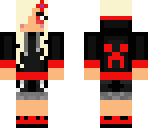 red creeper girl