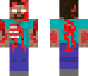 herobrine in hes grave
