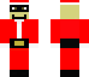 stormybob in a santa suit