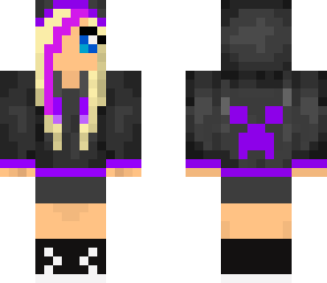 purple girl