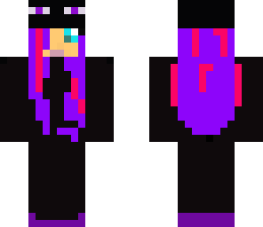 ender girl purple