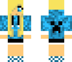 blue creeper hoodie dj
