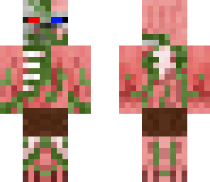 zombie pig 3d glasses