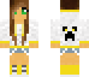yellow hoodue girl