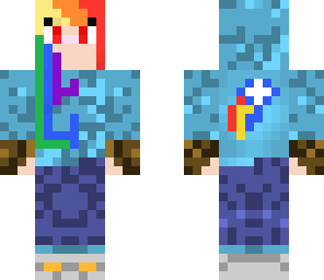 rainbow dash cross my oc