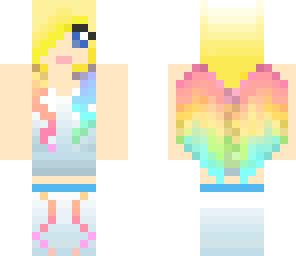 angel follow the rainbow