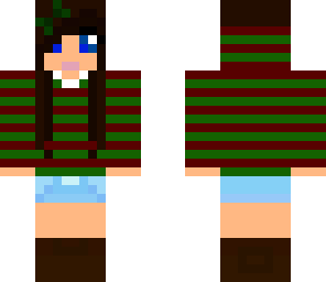 cute christmas hoodie girl