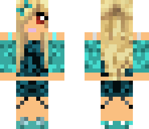 cute aqua girl