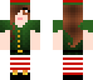 christmas elf girl