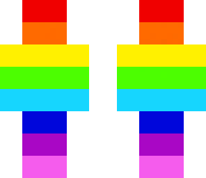 my version of rainbow person