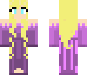 purple lady