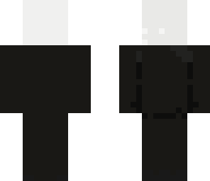 black suit slender