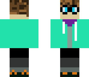 teal hoodie with purple shirt