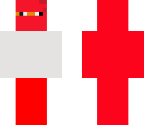 ninjago withe and red kai