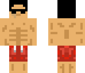 mryee in swim shorts