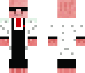 pig in lab coat 