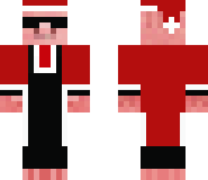 christmas pig in lab coat