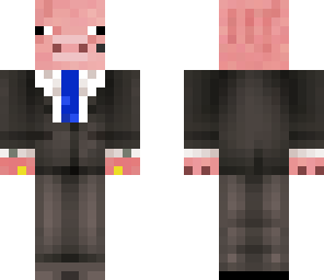pig in suit