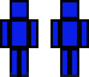 blue and black