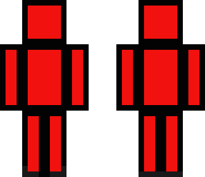red and black