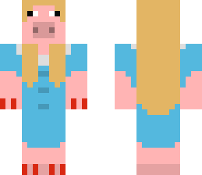 pig villager woman