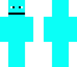 blue man