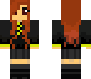 hufflepuff girl red hair brown eyes