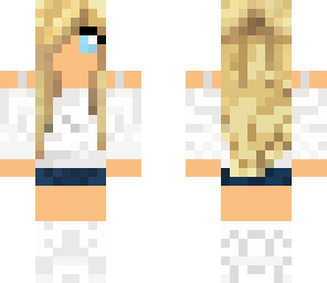girl in white