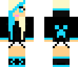 blue creeper girl